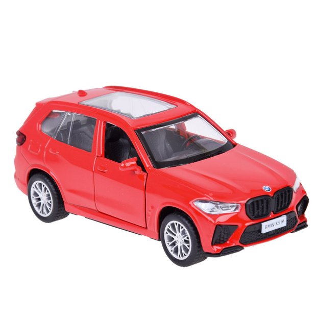Metalinis automobilis BMW X5M 1:43, raudonas