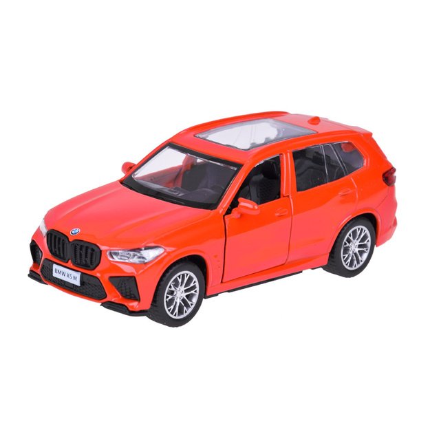 Metalinis automobilis BMW X5M 1:43, raudonas