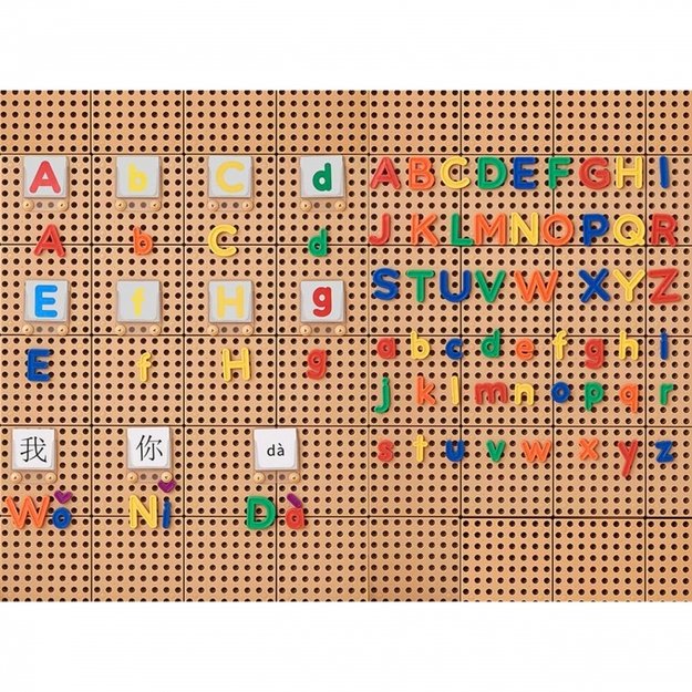 MASTERKIDZ abėcėlės raidžių rinkinys 122 el.