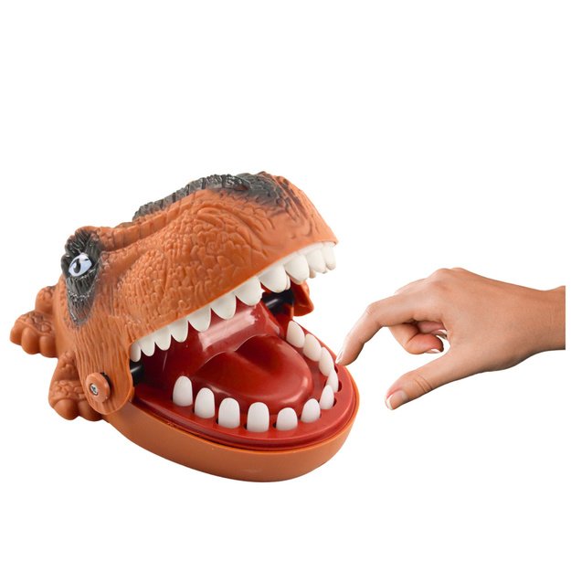 Arkadinis vikrumo žaidimas „Išprotėjęs dinozauras“