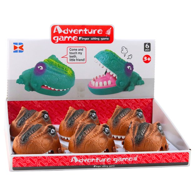 Arkadinis vikrumo žaidimas „Išprotėjęs dinozauras“