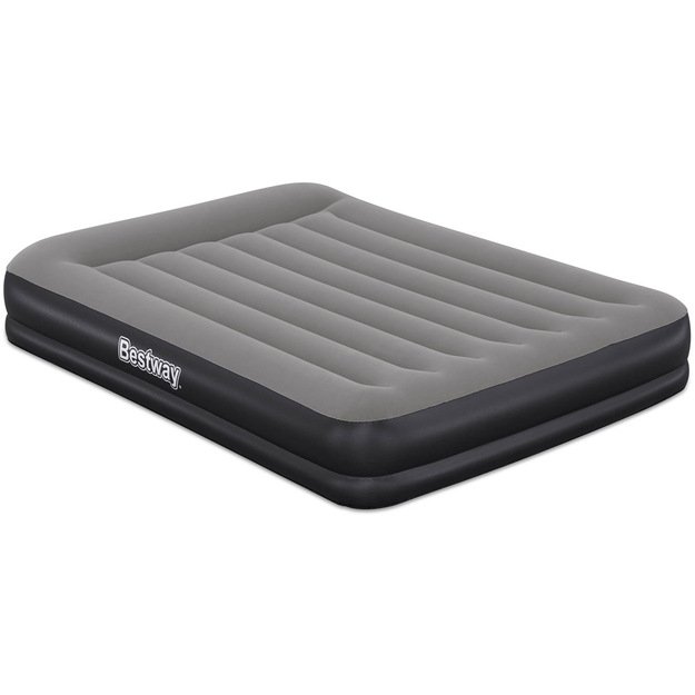 Pripučiamas dvivietis čiužinys su įmontuotu USB siurbliu 152x203cm, Bestway 671B