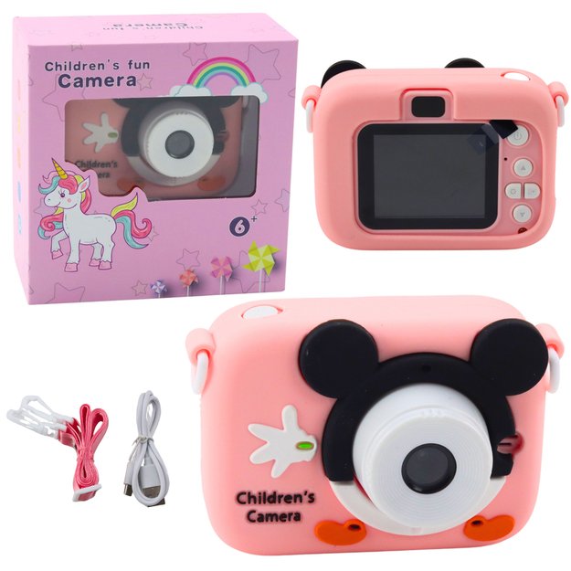 Skaitmeninis fotoaparatas vaikams „Baby Mouse“  48Mpx HD 1080P 