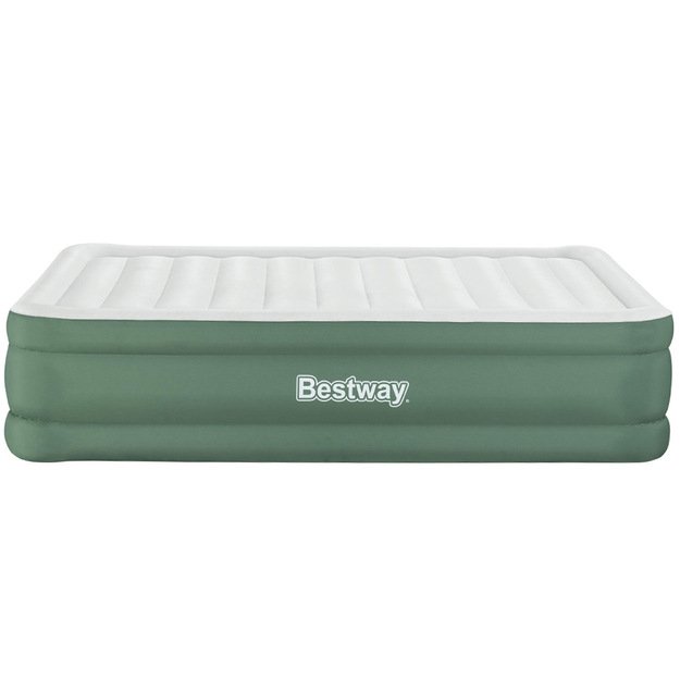 Pripučiamas dvivietis čiužinys su įmontuotu siurbliu 203x152x46cm, Bestway