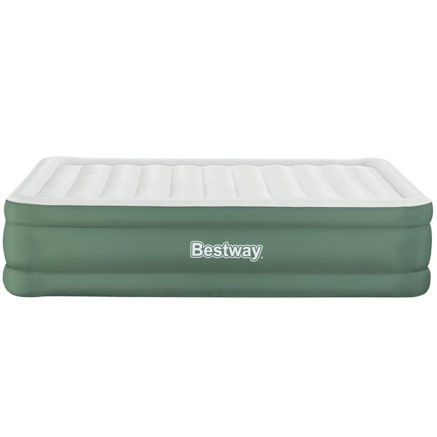 Pripučiamas dvivietis čiužinys su įmontuotu siurbliu 203x152x46cm, Bestway