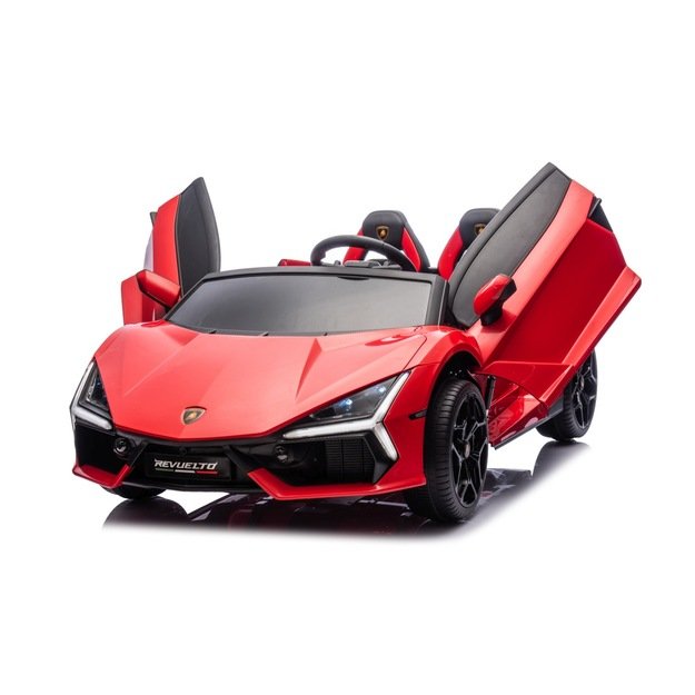 Dvivietis elektromobilis vaikams Lamborghini Revuelto XL, raudonas