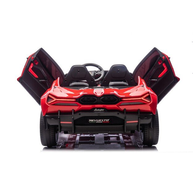 Dvivietis elektromobilis vaikams Lamborghini Revuelto XL, raudonas