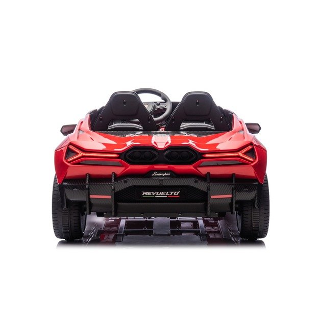 Dvivietis elektromobilis vaikams Lamborghini Revuelto XL, raudonas