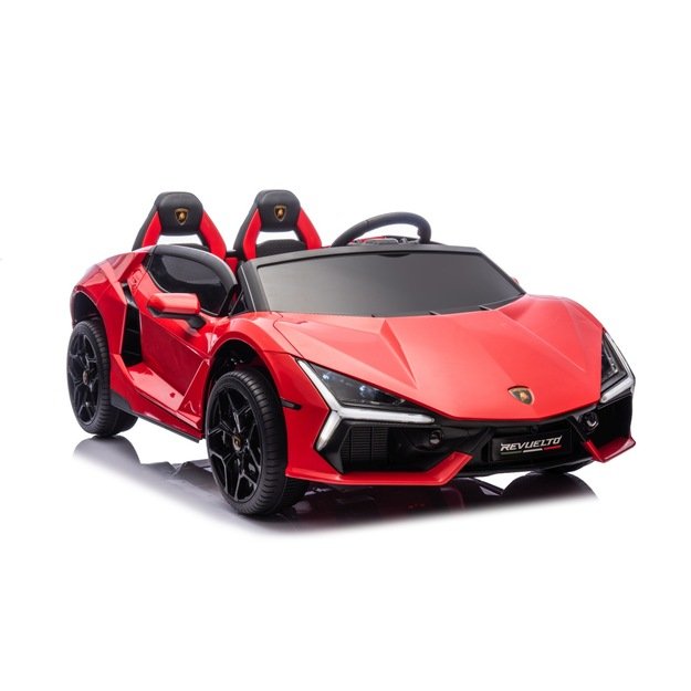 Dvivietis elektromobilis vaikams Lamborghini Revuelto XL, raudonas