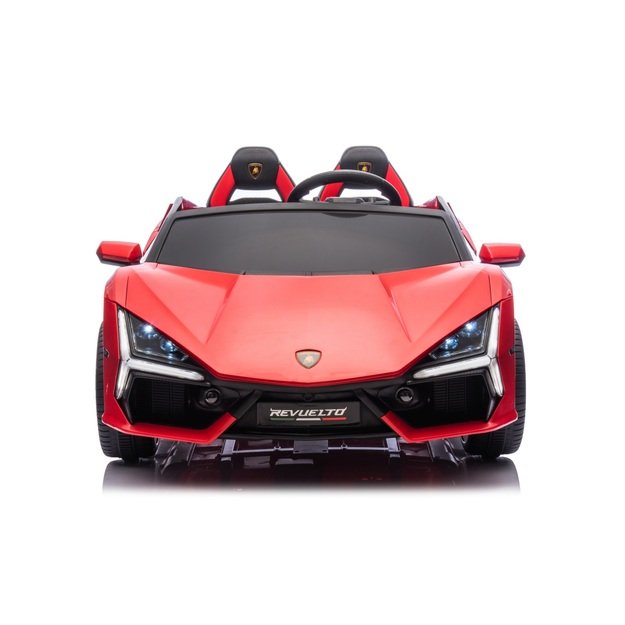 Dvivietis elektromobilis vaikams Lamborghini Revuelto XL, raudonas