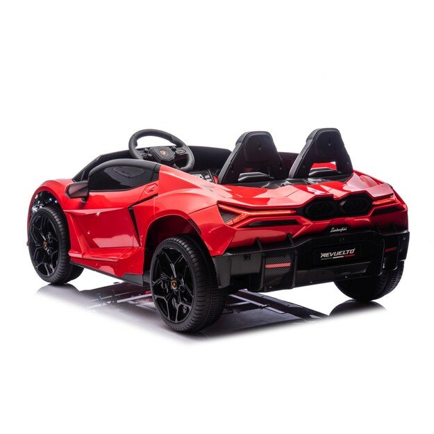 Dvivietis elektromobilis vaikams Lamborghini Revuelto XL, raudonas
