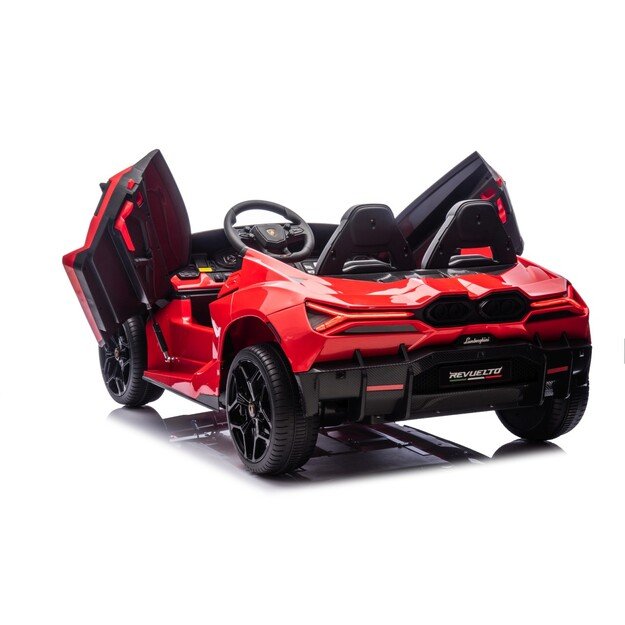 Dvivietis elektromobilis vaikams Lamborghini Revuelto XL, raudonas