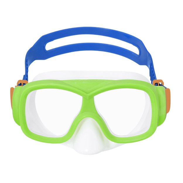 Plaukimo ir nardymo kaukė „AQUANAUT“ vaikams, žalia, Bestway 