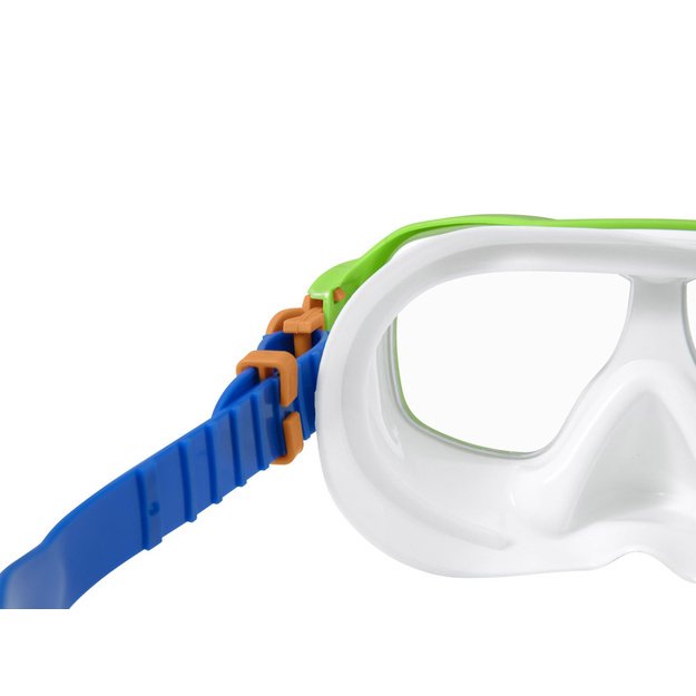 Plaukimo ir nardymo kaukė „AQUANAUT“ vaikams, žalia, Bestway 