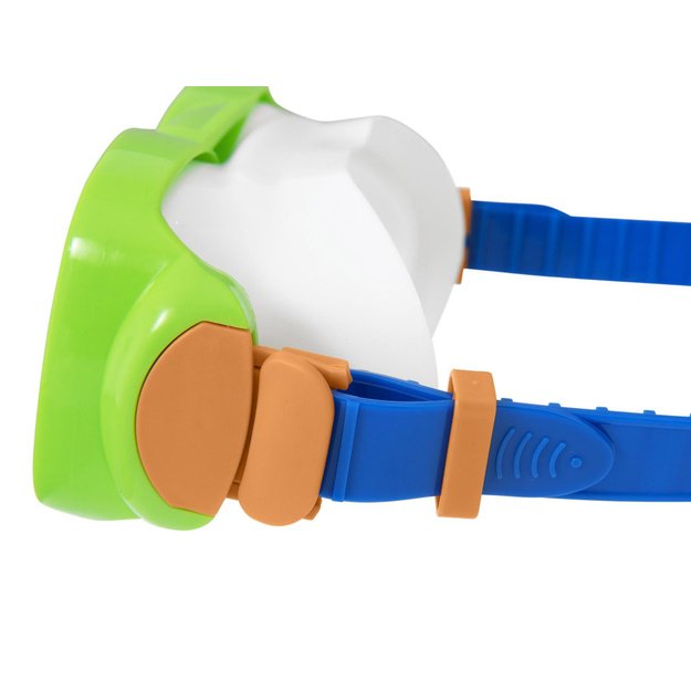 Plaukimo ir nardymo kaukė „AQUANAUT“ vaikams, žalia, Bestway 
