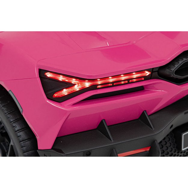 Vienvietis elektromobilis vaikams Lamborghini Revuelto, rožinis