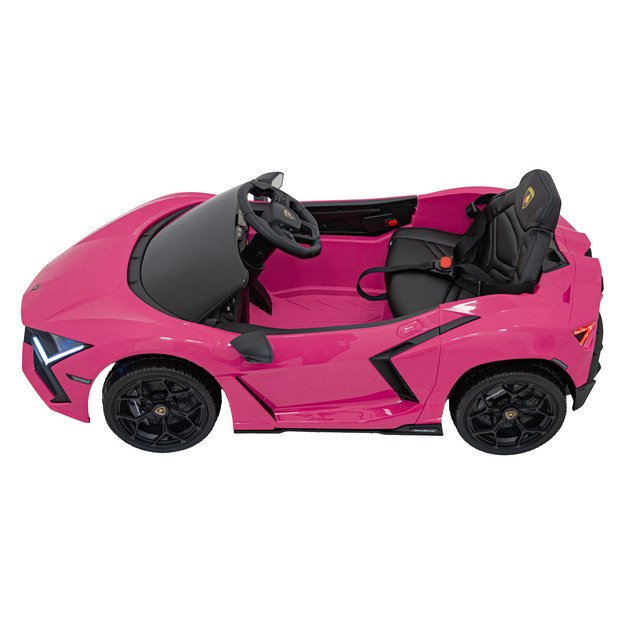 Vienvietis elektromobilis vaikams Lamborghini Revuelto, rožinis