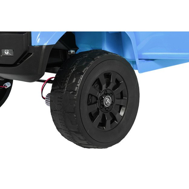 Vienvietis elektrinis džipas vaikams Toyota Land Cruiser PRADO, mėlynas