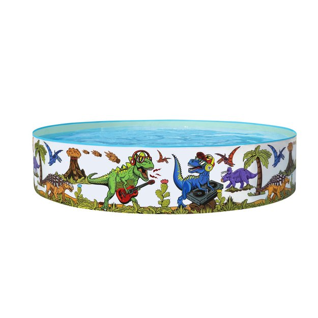 Sodo baseinas vaikams su dinozaurų motyvais 183x38cm, Bestway 55022
