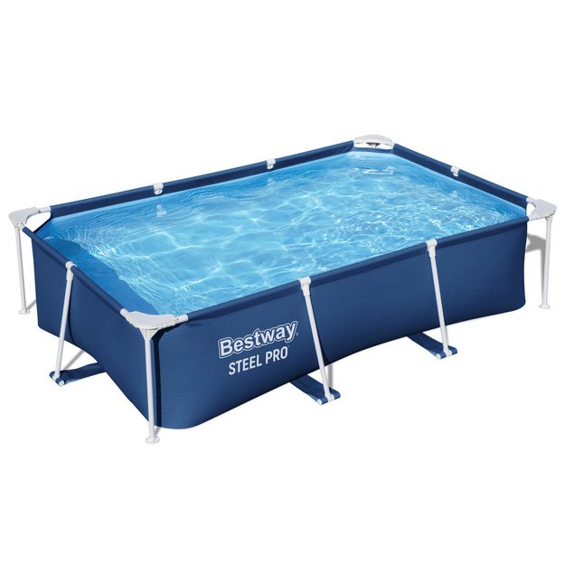 Karkasinis sodo baseinas 259x170x61cm, Bestway 56403