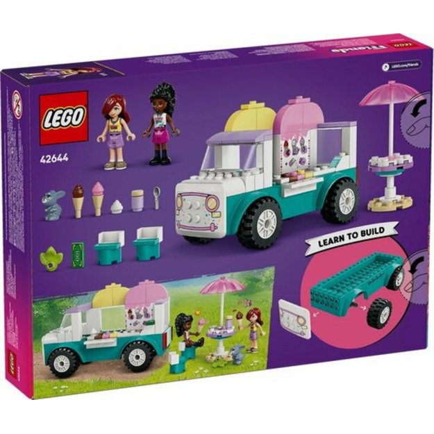 Konstruktorius vaikams „Heartlake City ledų furgonas“, LEGO FRIENDS 42644 