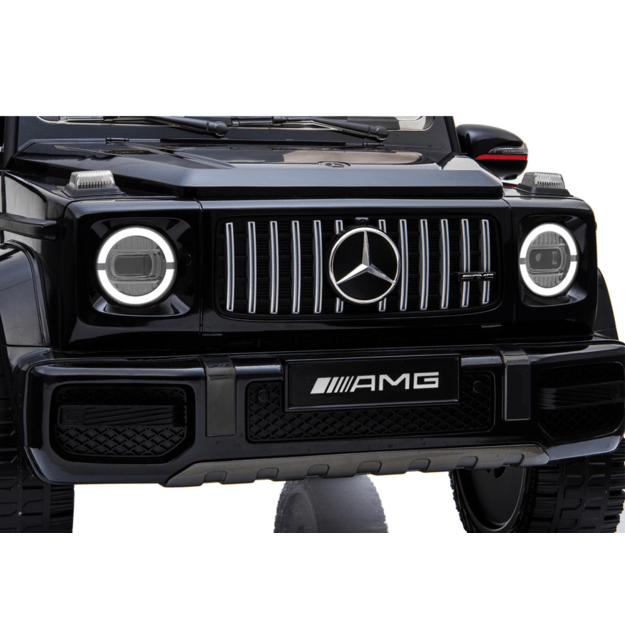 Vienvietis elektrinis džipas vaikams Mercedes G63 BBH-0003 EZ, juodas