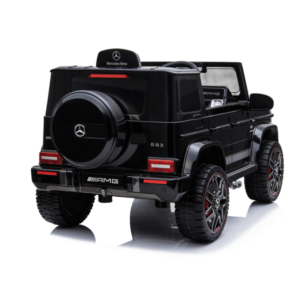 Vienvietis elektrinis džipas vaikams Mercedes G63 BBH-0003 EZ, juodas