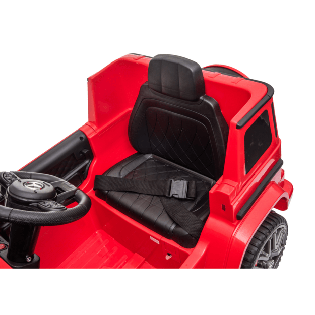 Vienvietis elektrinis džipas vaikams Mercedes G63 BBH-0003 EZ, raudonas