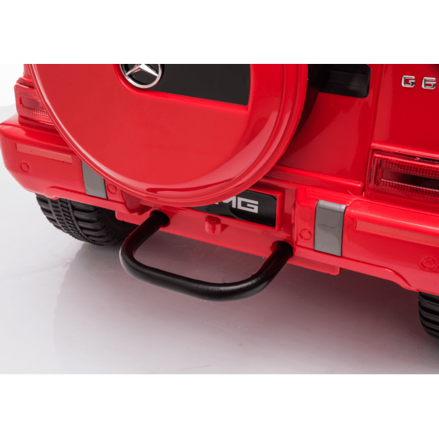 Vienvietis elektrinis džipas vaikams Mercedes G63 BBH-0003 EZ, raudonas
