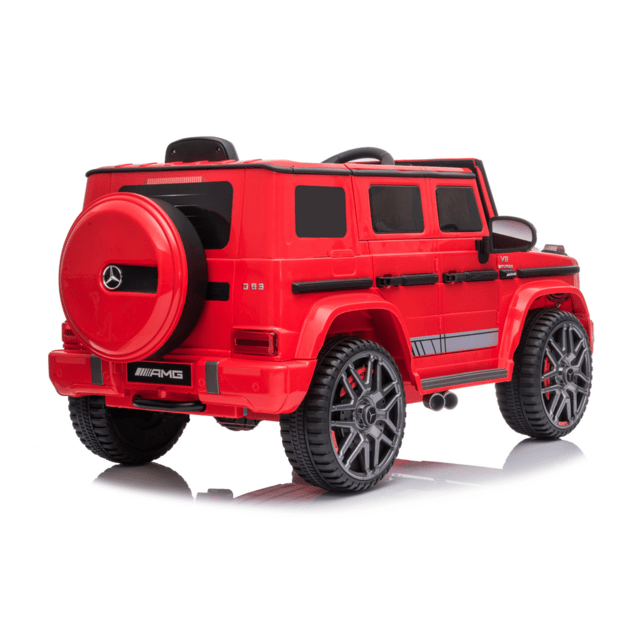 Vienvietis elektrinis džipas vaikams Mercedes G63 BBH-0003 EZ, raudonas