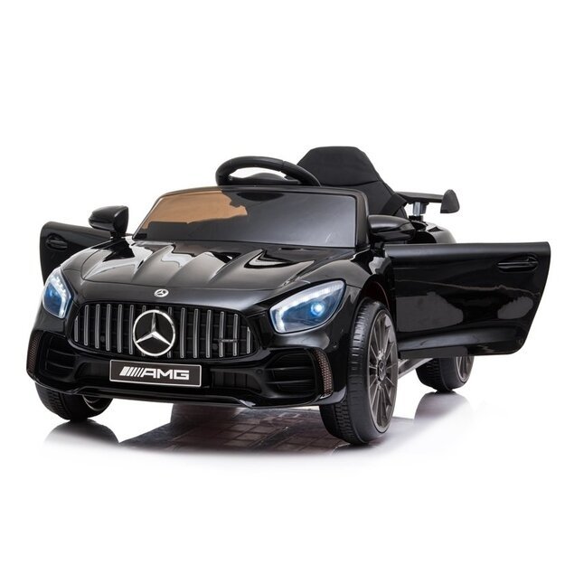 Vienvietis elektromobilis vaikams Mercedes AMG GT R, juodas