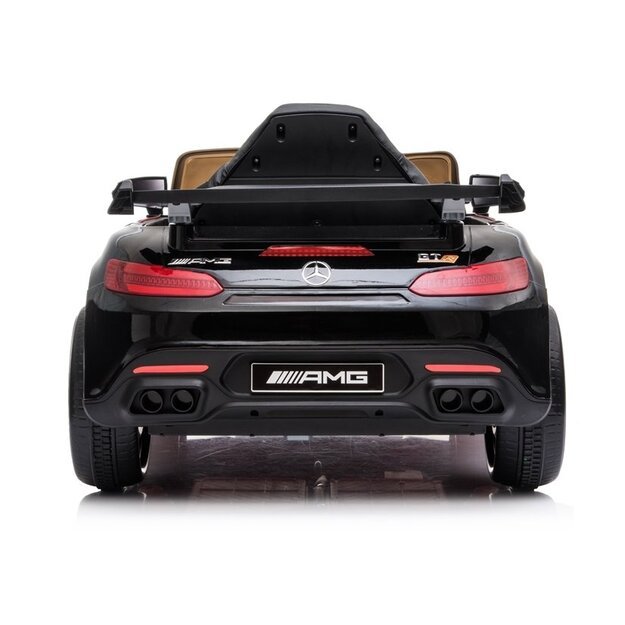 Vienvietis elektromobilis vaikams Mercedes AMG GT R, juodas
