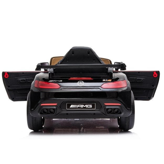 Vienvietis elektromobilis vaikams Mercedes AMG GT R, juodas