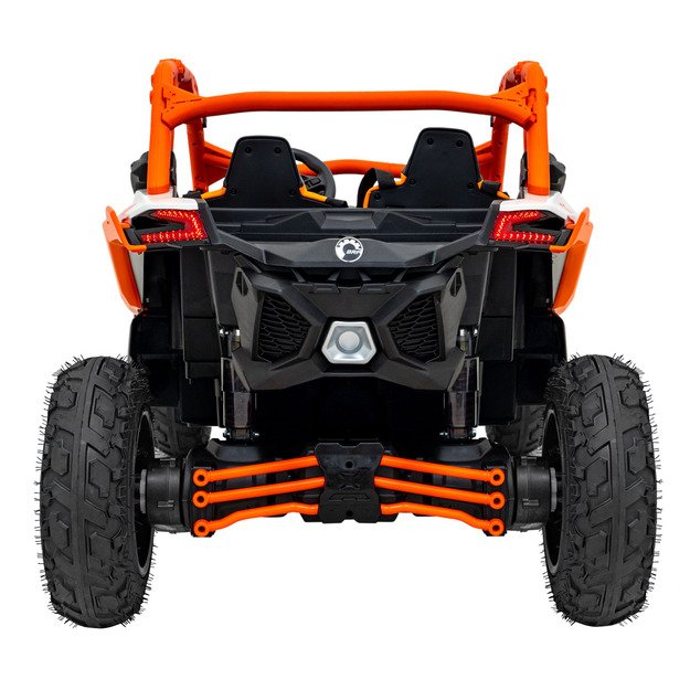 Dvivietis bagis Can-am Maverick Turbo RR STRONG, oranžinis