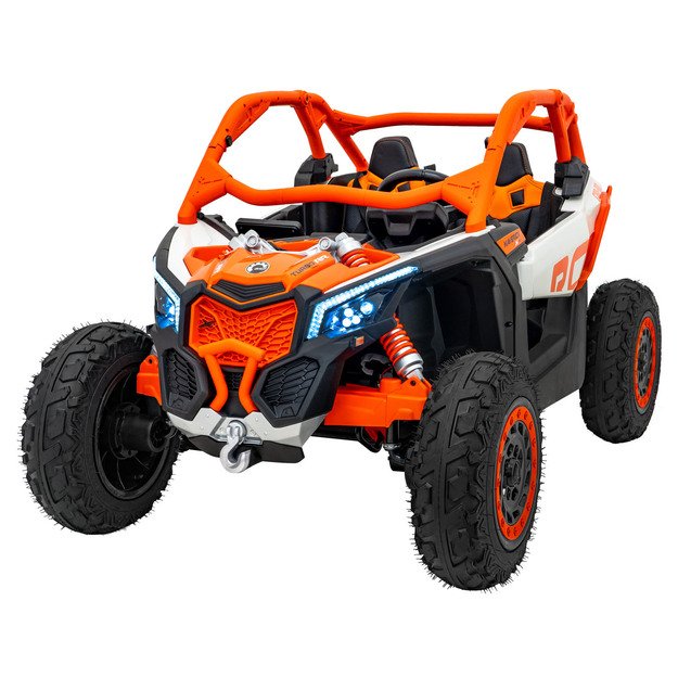 Dvivietis bagis Can-am Maverick Turbo RR STRONG, oranžinis