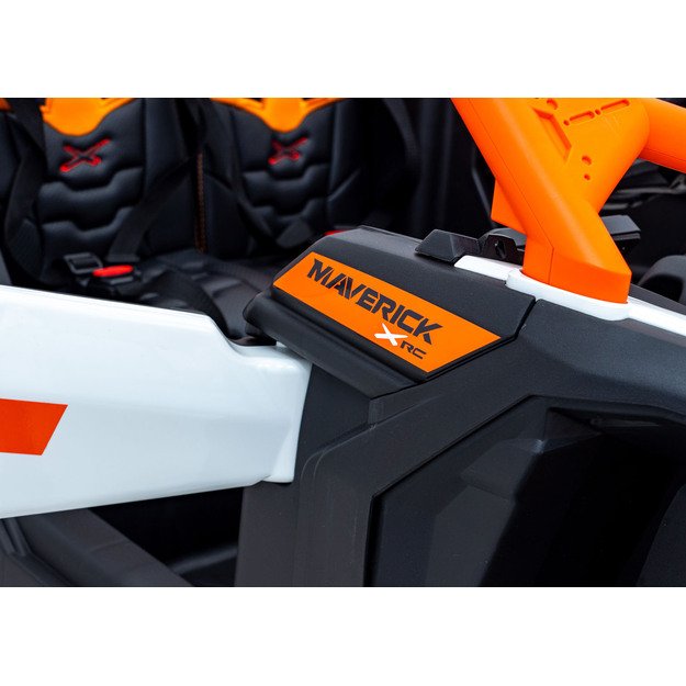 Dvivietis bagis Can-am Maverick Turbo RR STRONG, oranžinis