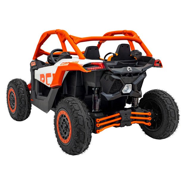 Dvivietis bagis Can-am Maverick Turbo RR STRONG, oranžinis