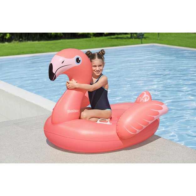 Pripučiamas plaukimo čiužinys „Flamingas“ 138x107cm, Bestway 41525 7