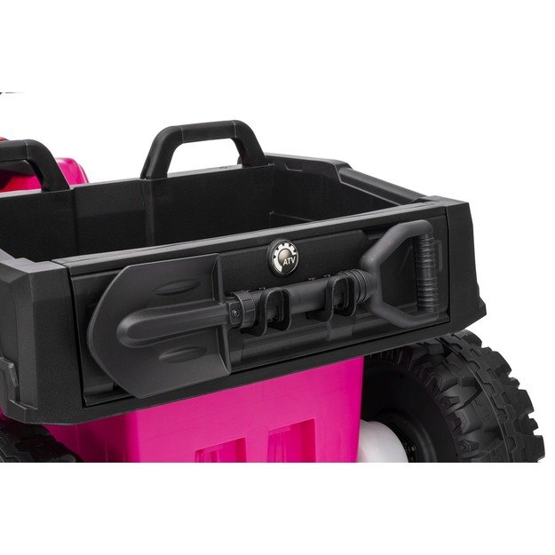 Keturratis su priekaba Sport TX ATV, rožinis