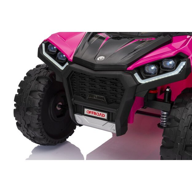 Keturratis su priekaba Sport TX ATV, rožinis