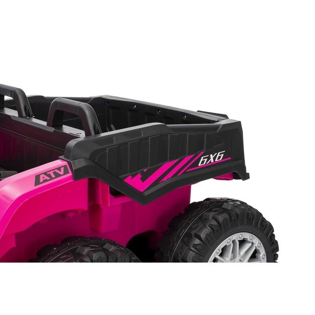 Keturratis su priekaba Sport TX ATV, rožinis