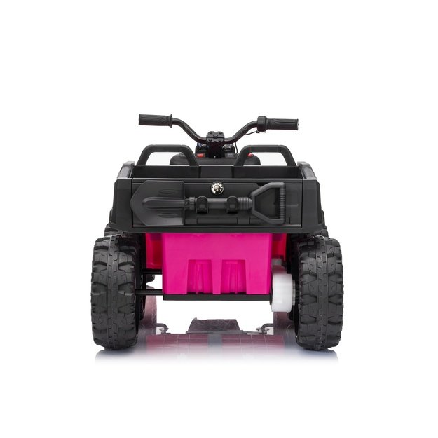 Keturratis su priekaba Sport TX ATV, rožinis