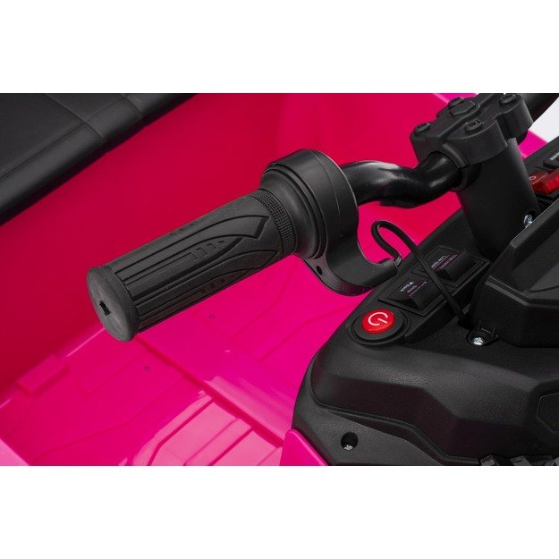 Keturratis su priekaba Sport TX ATV, rožinis