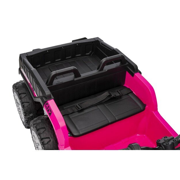 Keturratis su priekaba Sport TX ATV, rožinis