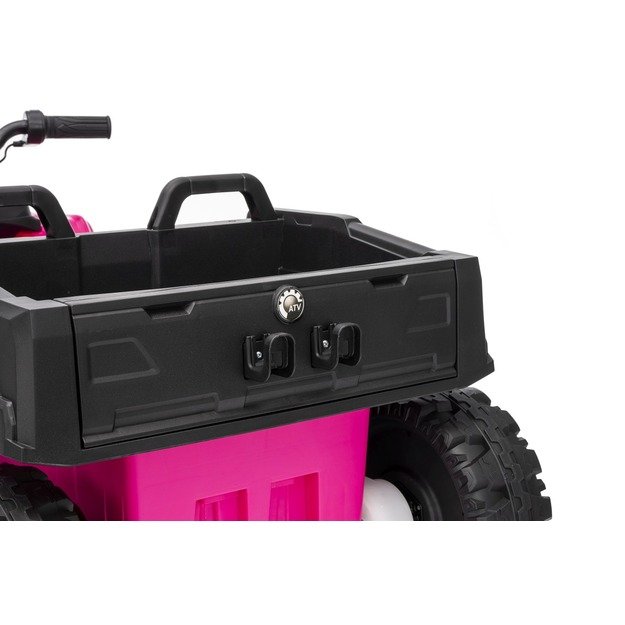 Keturratis su priekaba Sport TX ATV, rožinis