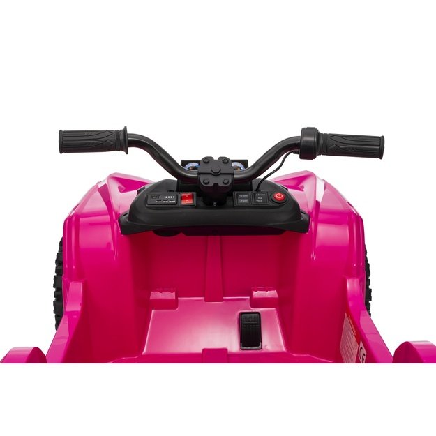 Keturratis su priekaba Sport TX ATV, rožinis