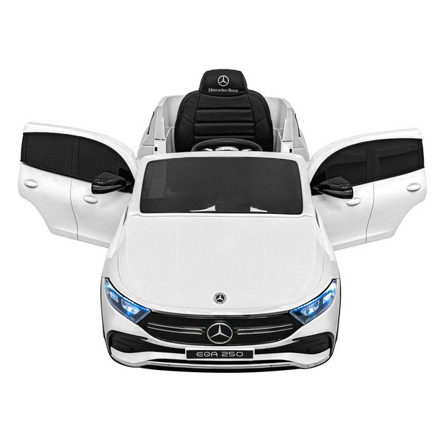 Vienvietis elektrinis džipas vaikams Mercedes Benz EQA 250, baltas