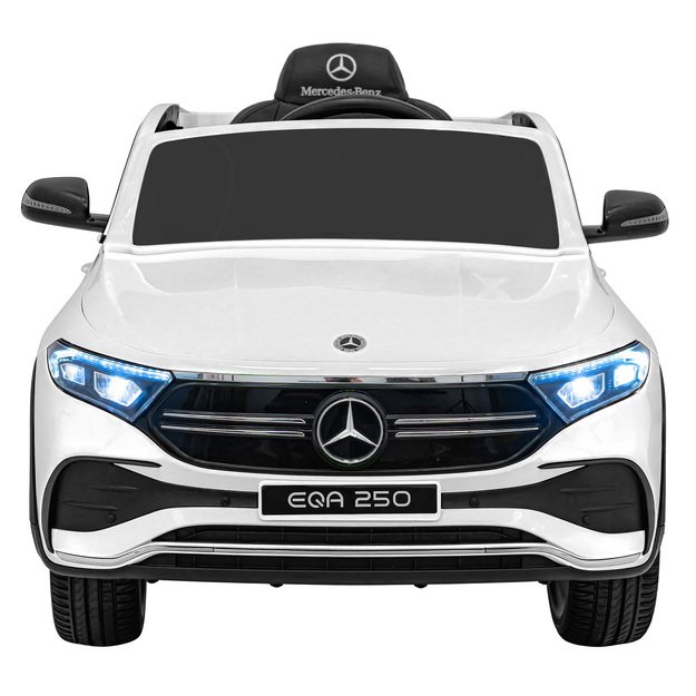 Vienvietis elektrinis džipas vaikams Mercedes Benz EQA 250, baltas