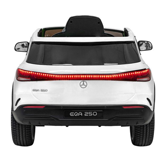 Vienvietis elektrinis džipas vaikams Mercedes Benz EQA 250, baltas
