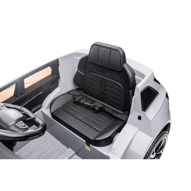 Vienvietis elektromobilis vaikams Audi RS6 BRD, baltas